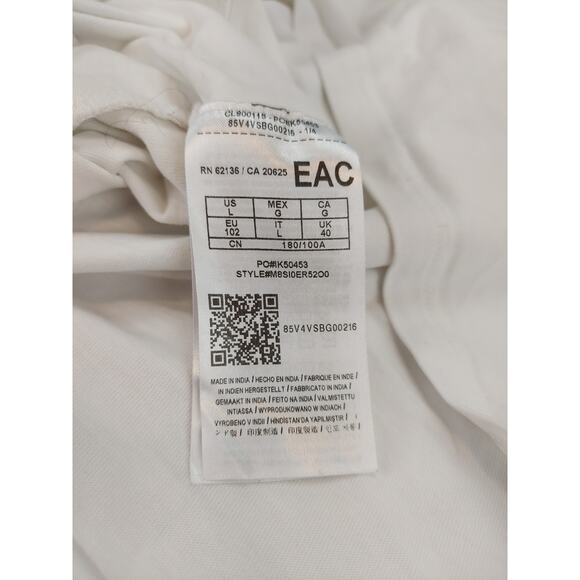 Vintage Guess Originals x Chinatown Market Smiley Face Short Sleeve Tee White L - Picture 9 of 10